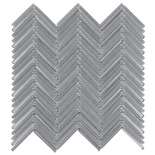 Picture of Anthology Tile - Seasons Herringbone Mosaic Wind Herringbone