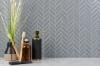 Picture of Anthology Tile - Seasons Herringbone Mosaic Wind Herringbone