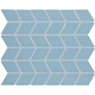 Picture of Daltile - Color Wheel Retro Chevron Waterfall Glossy