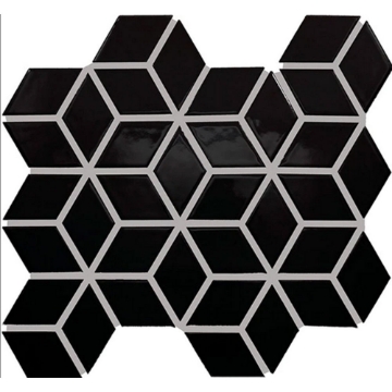 Picture of Daltile - Color Wheel Retro Cube Black Glossy
