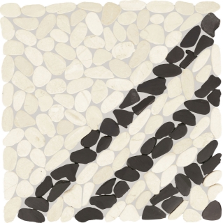 Picture of Daltile - Pebble Oasis Striped Icicle
