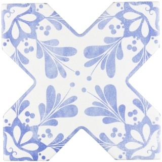 Picture of MiR Mosaic - Moorish Blue Cross Deco