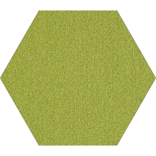 Picture of Shaw Contract - Plane Hexagon Chartreuse