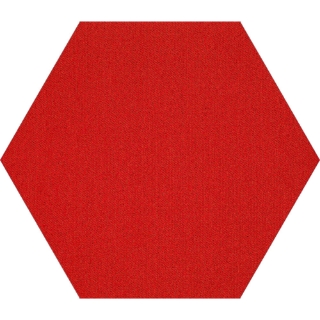 Picture of Shaw Contract - Plane Hexagon Red
