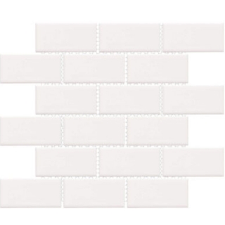 Picture of Happy Floors - Artisan Brick Flat and Beveled Mosaic Albar Flat