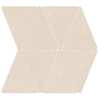 Picture of Happy Floors - B-Natural Rhombus Mosaic Kaolin
