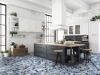 Picture of Happy Floors - Crash Hexagon Tile Blue