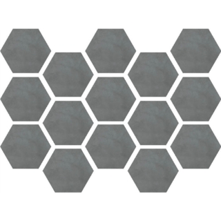 Picture of Happy Floors - Etna Hexagon Mosaic Marengo