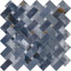 Picture of MiR Mosaic - Imperial Basketweave Mosaic Onyx Blue