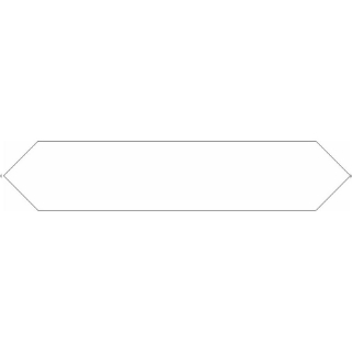 Picture of Roca - Block 2 x 10 Arrow Bright Blanco