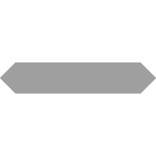 Picture of Roca - Block 2 x 10 Arrow Matte Acero