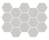 Picture of Happy Floors - Fibra Hexagon Mosaic Silver