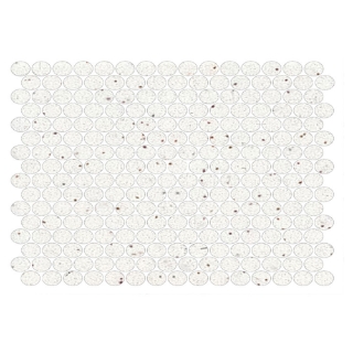 Picture of American Olean - Unglazed ColorBody Mosaic Penny Round Solids Salt & Pepper