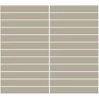 Picture of Daltile - Color Wheel Mosaic Straight Joint 1 x 6 Matte Architectural Gray