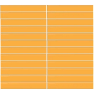 Picture of Daltile - Color Wheel Mosaic Straight Joint 1 x 6 Mustard