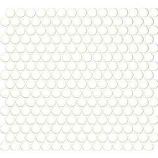Picture of Daltile - Color Wheel Mosaic Penny Round Arctic White