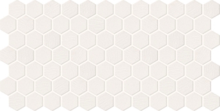Picture of Daltile - Keystones 2 x 2 Hexagon Arctic White