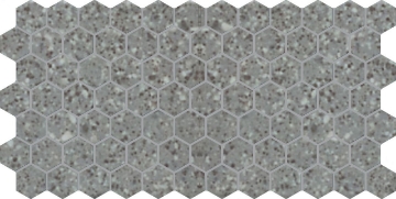 Picture of Daltile - Keystones 2 x 2 Hexagon Suede Gray Speckle