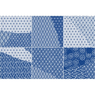 Picture of Daltile - Kintsugi 8 x 8 Blue Japan Mix