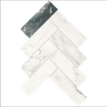 Picture of Daltile - Gamma Herringbone Mosaic Illusive