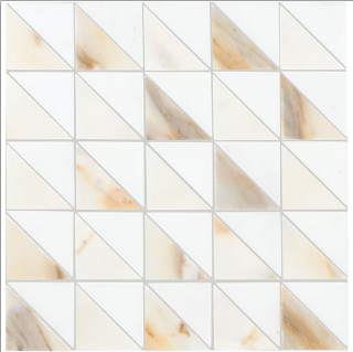 Picture of Daltile - Gamma Triangle Mosaic Bella Blend