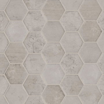 Picture of Shaw Floors - City Lights Hexagon Highrise Grey