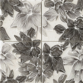 Picture of MiR Mosaic - Flora Bloom Grey