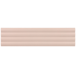 Picture of MiR Mosaic - Ridge Deco 2 x 8 Pink Matte