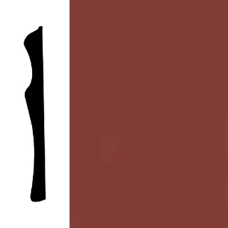 Picture of Mohawk - Sculpted Edge Wall Base 6 Paprika