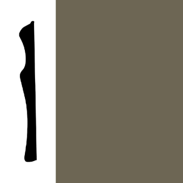 Picture of Mohawk - Sculpted Edge Wall Base 6 Army Green