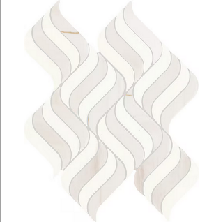 Picture of Daltile - Eclessia Wave Mosaic Pacifica Blend