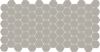 Picture of Daltile - Keystones Organic Hexagon Desert Gray