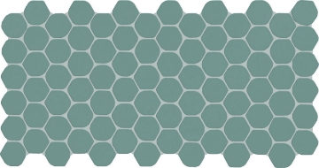 Picture of Daltile - Keystones Organic Hexagon Aegean