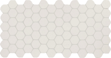 Picture of Daltile - Keystones Organic Hexagon Arctic White