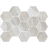 Picture of Happy Floors - Bernini Hexagon Mosaic Frost Natural