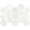 Picture of Happy Floors - Bernini Hexagon Mosaic Ice Natural