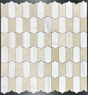 Picture of Elon Tile & Stone - Regalia Mosaics Dolomite Crema Marfil