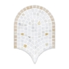Picture of Elon Tile & Stone - Curvosa Mosaics Calacatta Gold Crema Marfil Honed