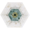 Picture of SOHO Studio Corp - Imogen Hexagon Verde Green