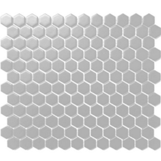 Picture of Roca - CC Mosaics Gray Matte Small Hexagon