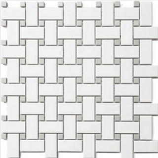 Picture of Roca - CC Mosaics White Gray Basket Weave