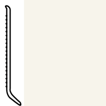 Picture of Roppe - 4 Inch 1/8 Vinyl Cove Base Snow