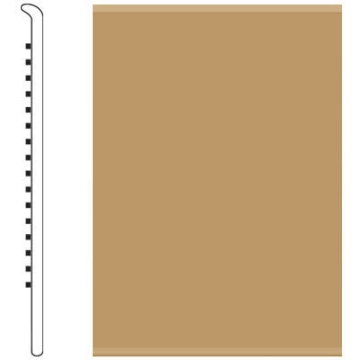 Picture of Roppe - 2.5 Inch 0.080 Vinyl No Toe Base Flax