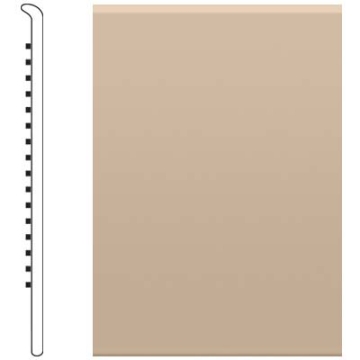 Picture of Roppe - 4 Inch 1/8 Vinyl No Toe Base Camel