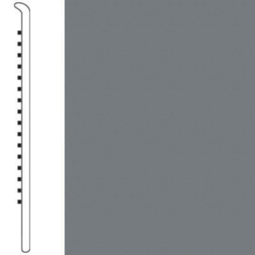 Picture of Roppe - Ready Base 4 inch 0.080 Toeless Dark Gray