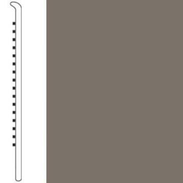 Picture of Roppe - Ready Base 4 inch 0.080 Toeless Lunar Dust