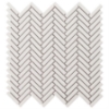 Picture of SOHO Studio Corp - Motek Herringbone Mosaic Polished White
