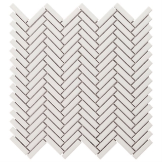 Picture of SOHO Studio Corp - Motek Herringbone Mosaic Polished White