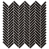 Picture of SOHO Studio Corp - Motek Herringbone Mosaic Polished Black