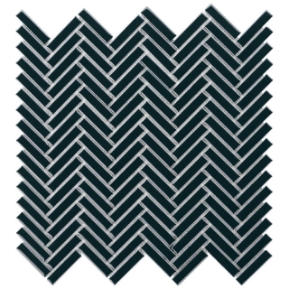 Picture of SOHO Studio Corp - Motek Herringbone Mosaic Polished Emerald Green